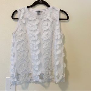 Floral Appliqué Tank / H&M